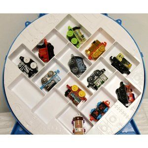 Thomas Train & Friends Wheel & Track Carrying Case +12 Mini Trains Included